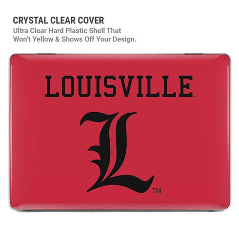 University of Louisville Cardinals MacBook Pro 14in (2021-24) Case plus Skin